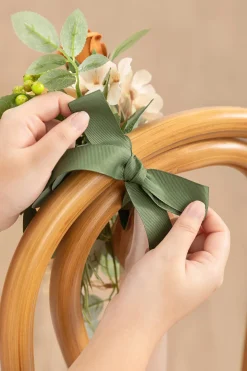 Aisle & Chair Decor in Apricot & Sage