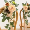 Aisle & Chair Decor in Apricot & Sage (Set of 8) | Clearance