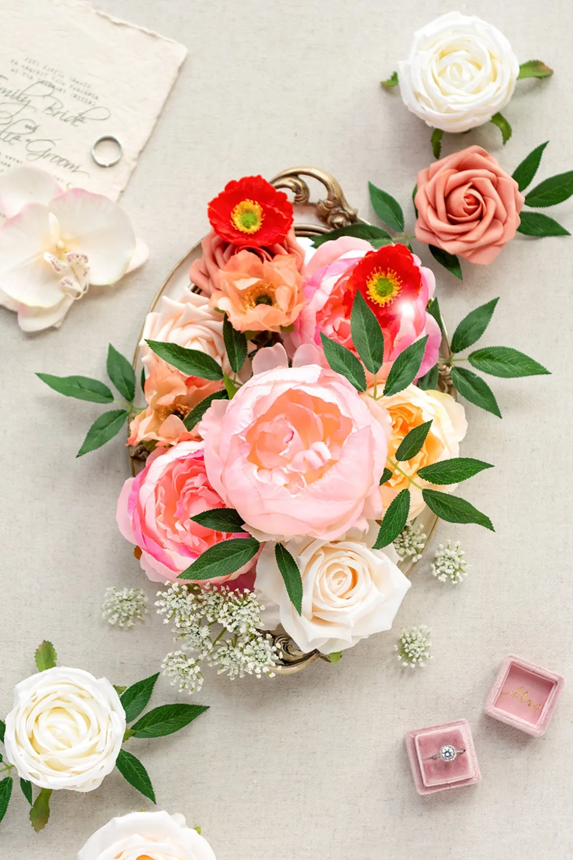 Blush & Pinks Designer Flower Boxes
