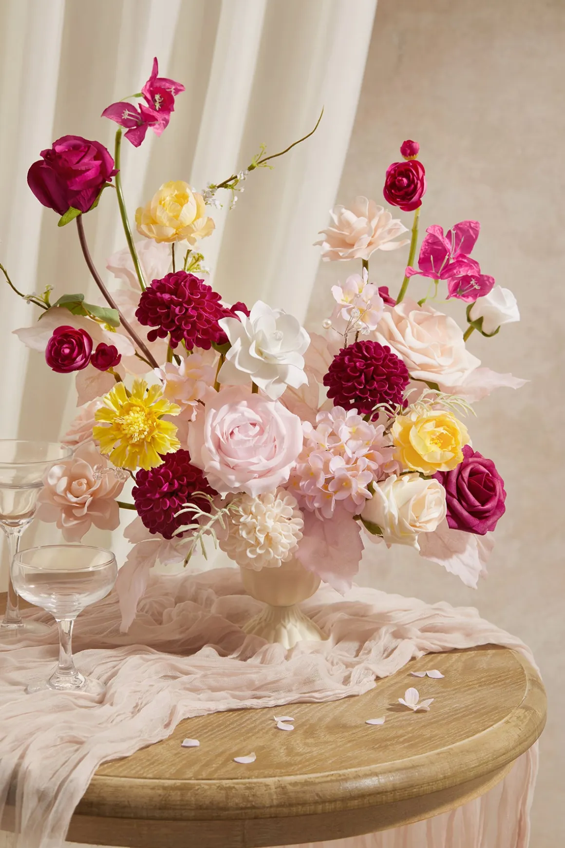 Blush & Pinks Designer Flower Boxes