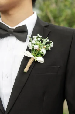 Boutonniere & Wrist Corsage Set