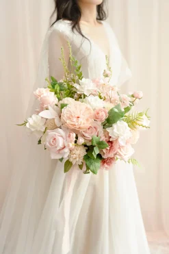Bridal Flower Package in Blush & Cream | Clearance