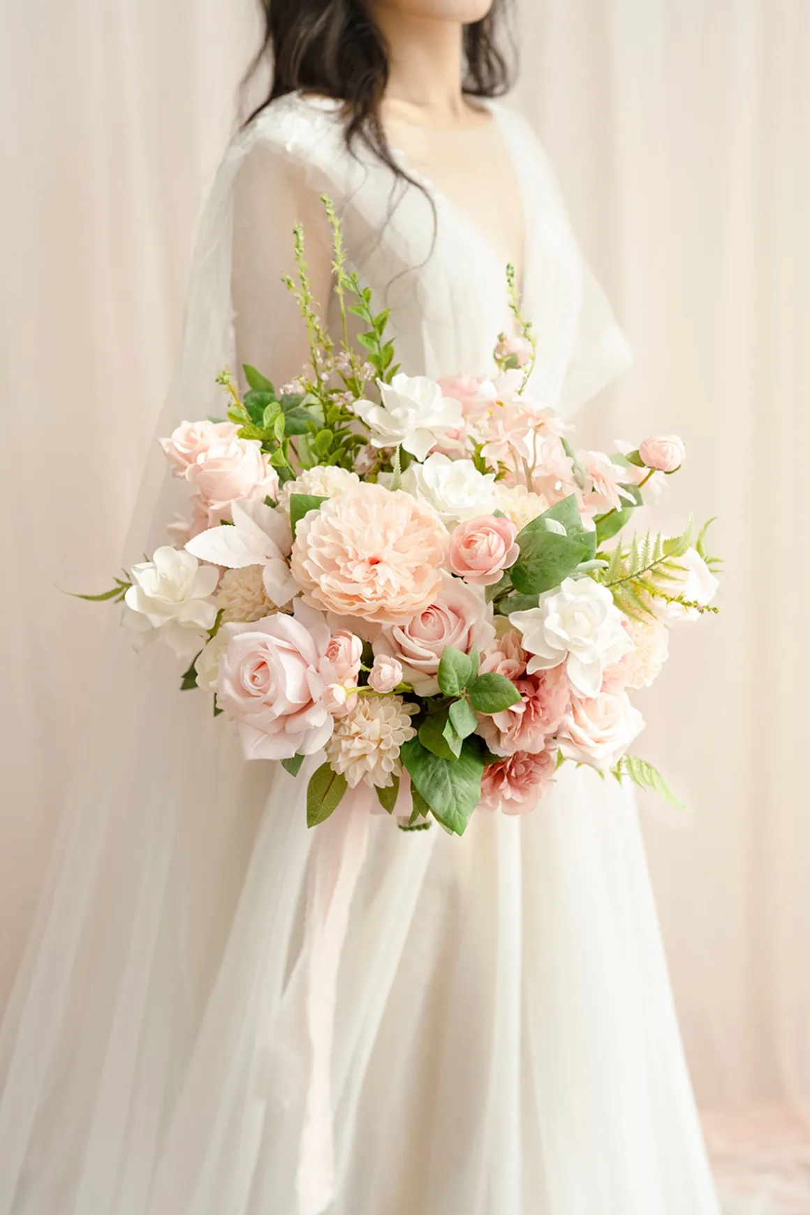 Bridal Flower Package in Blush & Cream | Clearance
