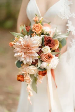 Bridal Flower Package in Sunset Terracotta (Copy)