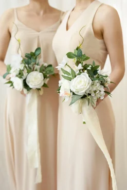 Bridal Flower Package in White & Sage | Clearance