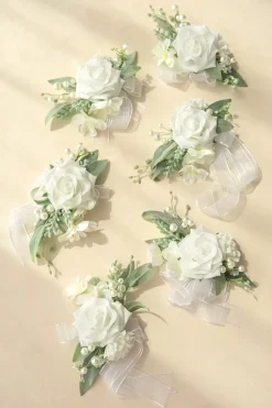 Bridal Flower Package in White & Sage | Clearance