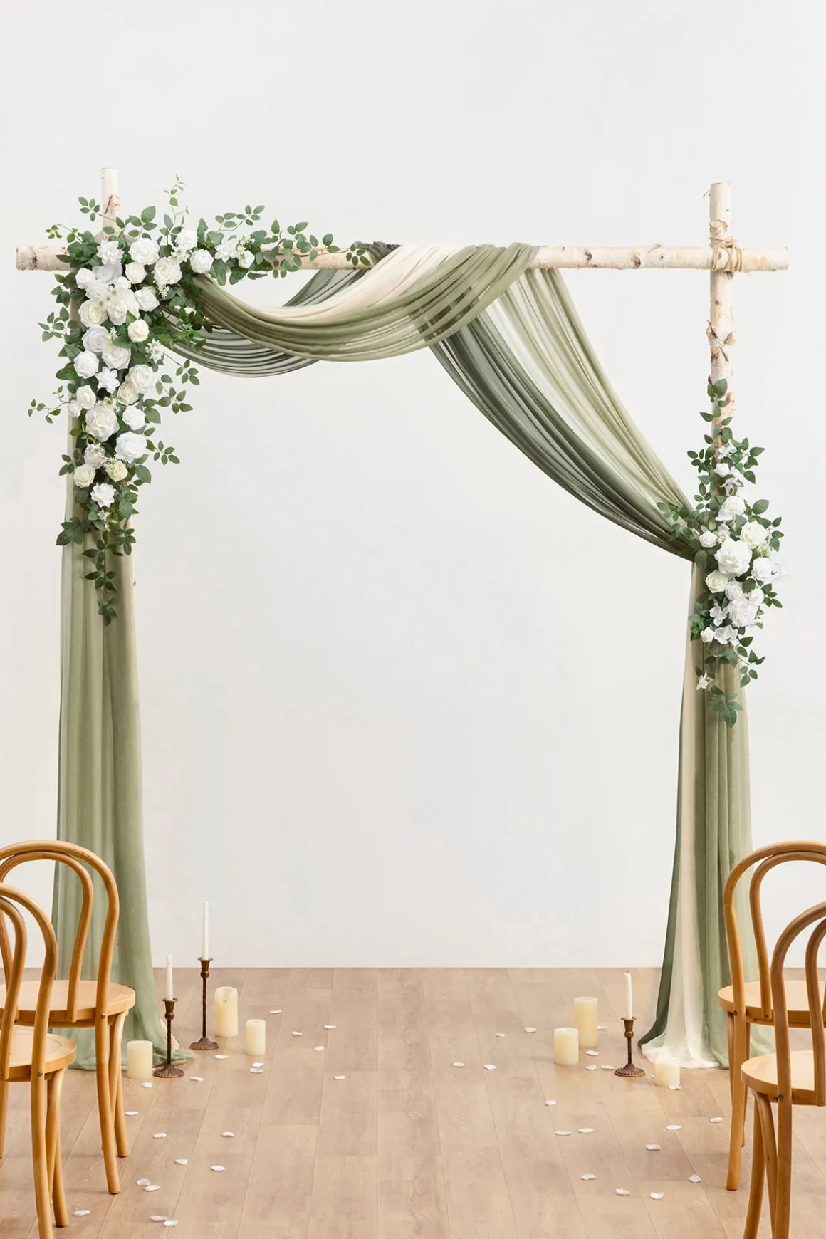 Bridal Flower Package in White & Sage | Clearance
