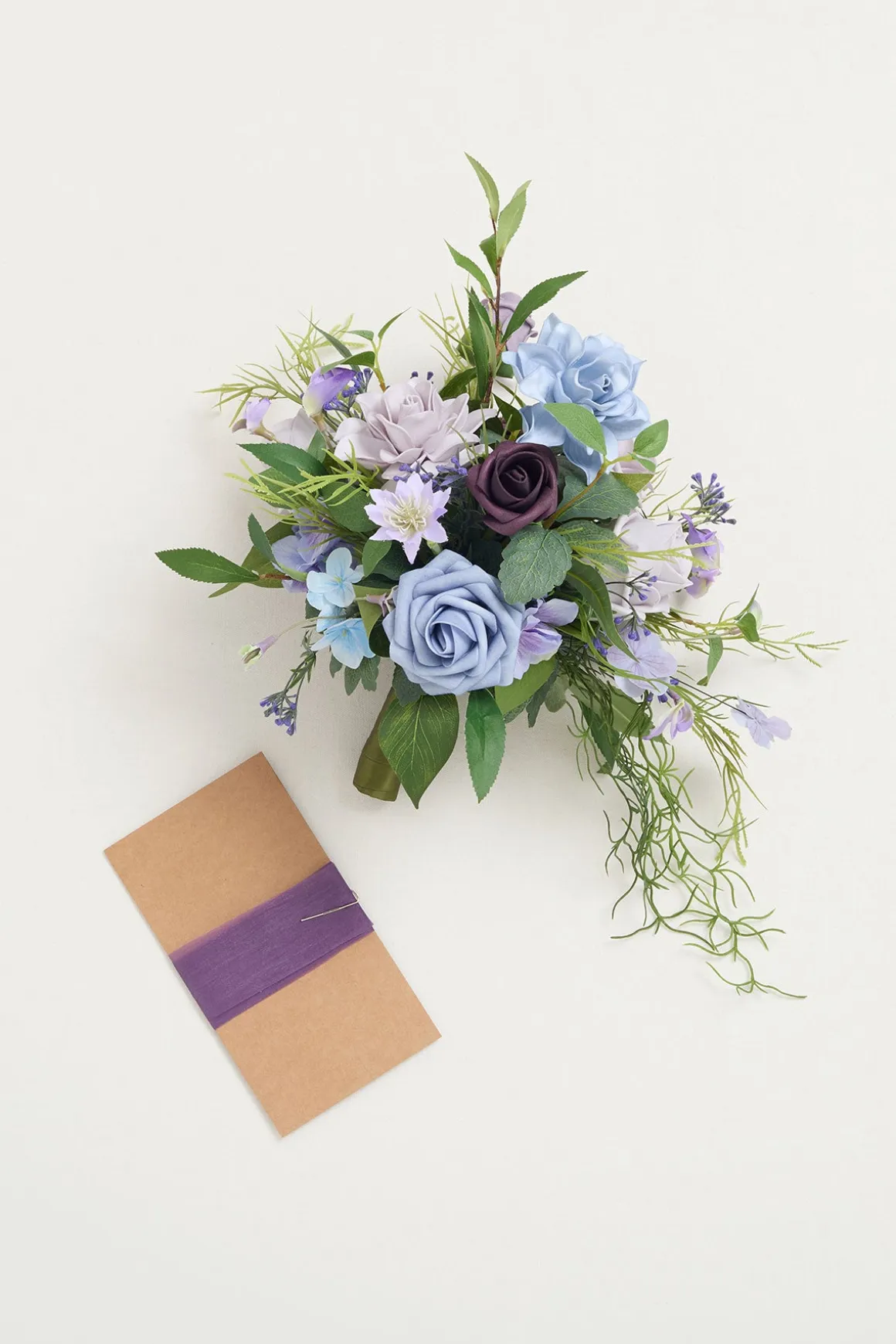Bridesmaid Bouquet in Ethereal Purple Dream (Set of 1)