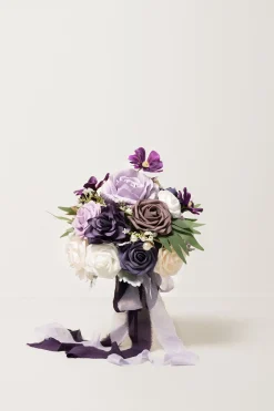 Bridesmaid Bouquet in Lilac & Cream | Clearance