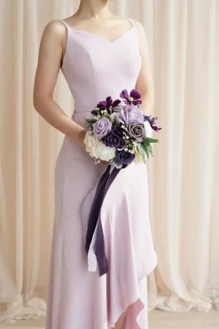 Bridesmaid Bouquet in Lilac & Cream | Clearance