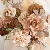 Bridesmaid Bouquet in Organic Sand Beige Elegance