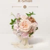 Bridesmaid Bouquet in Powder Pink & Sand Beige | Clearance