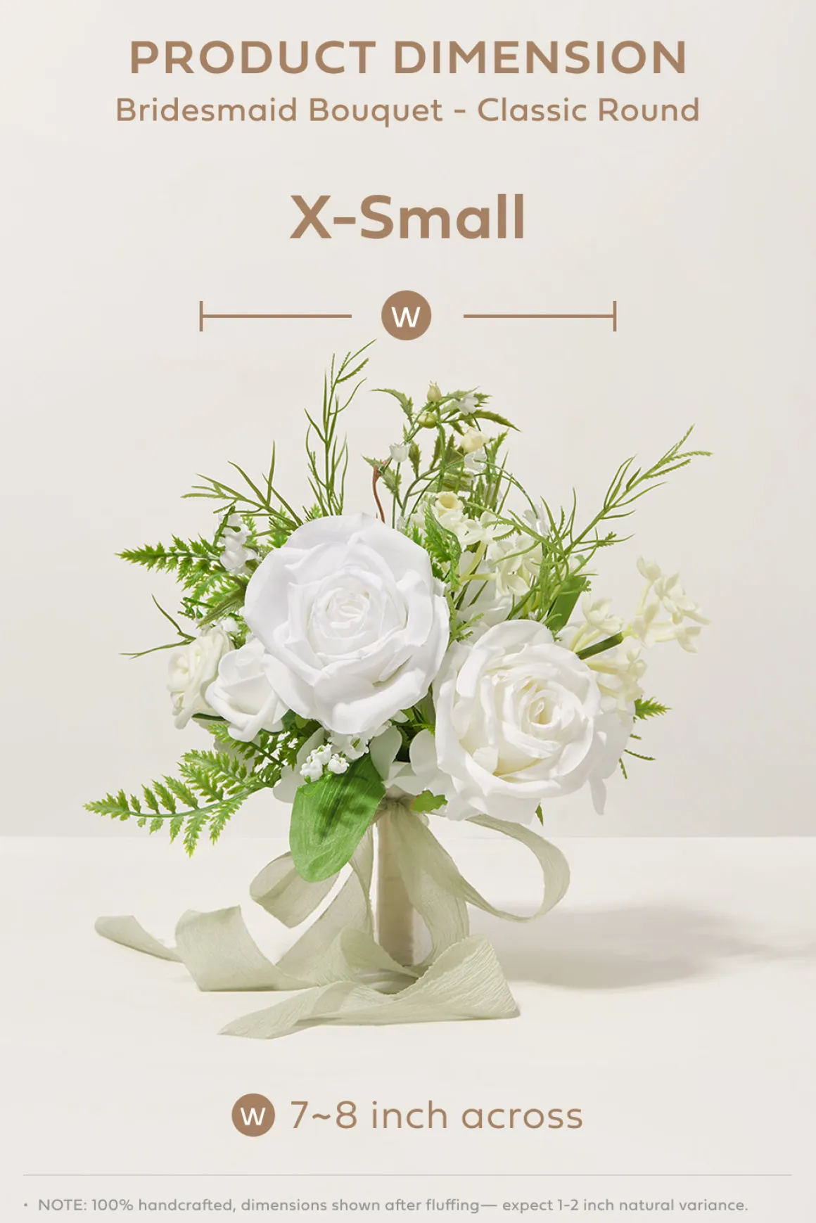 Bridesmaid Bouquets in May Lily & Olive (Set of 4)