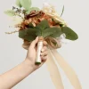 Bridesmaid Posy in Earth Brown & Beige