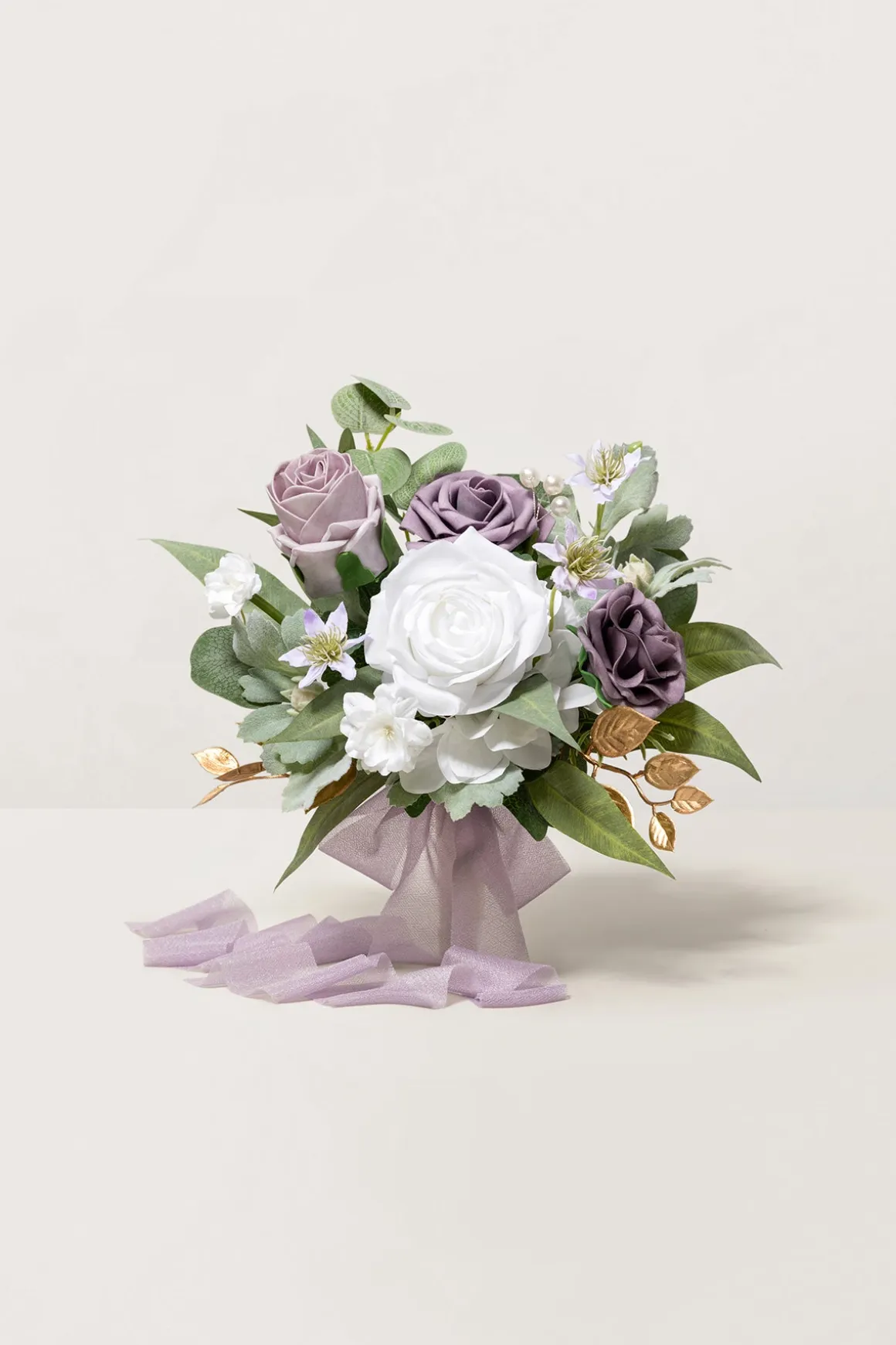 Bridesmaid Posy in Lilac & White | Clearance