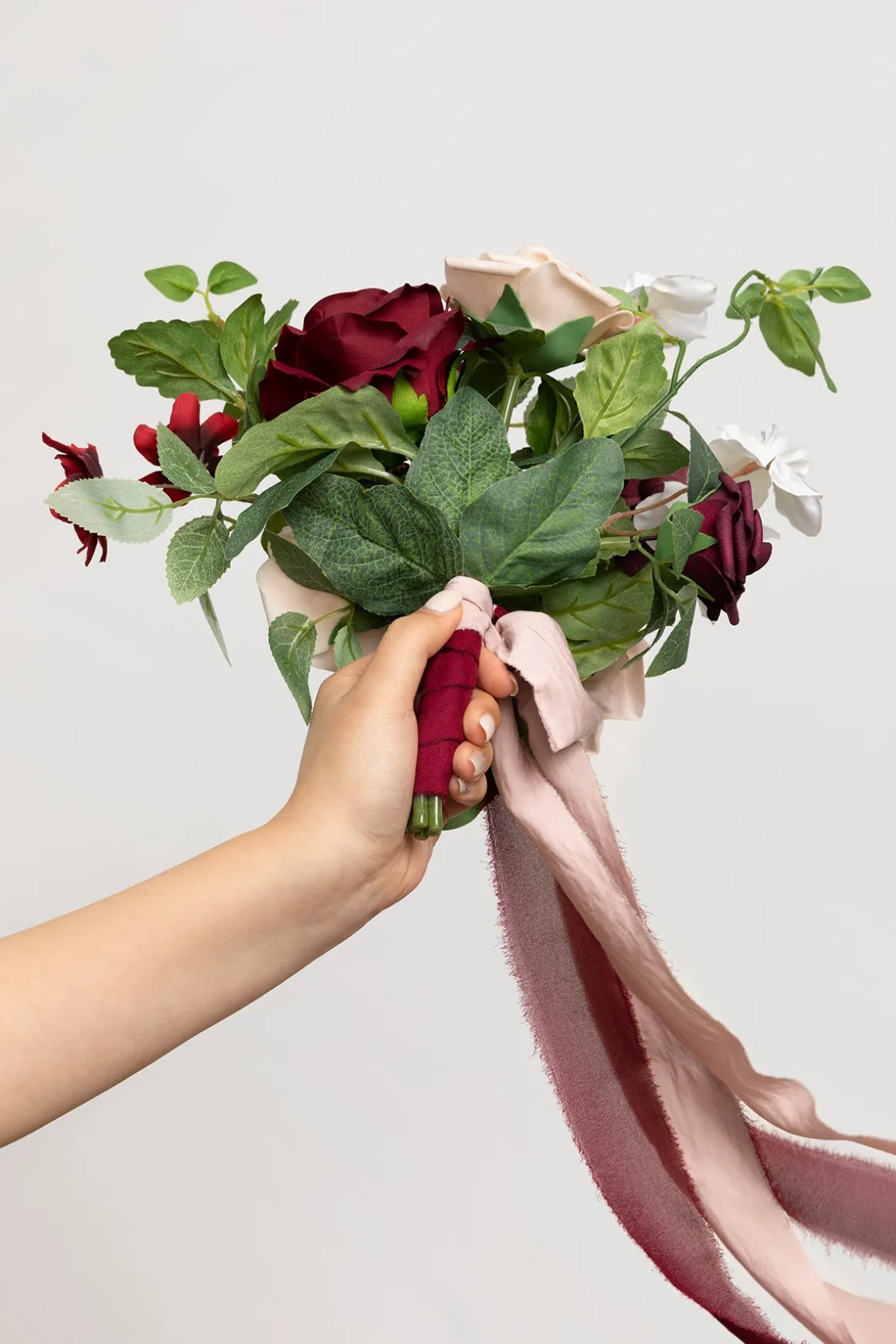 Bridesmaid Posy in Romantic Marsala