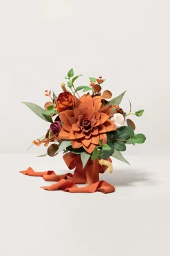 Bridesmaid Posy in Terracotta | Clearance