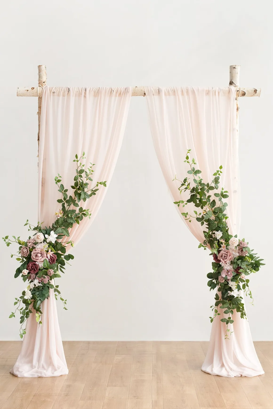 Ceremony Decor Package in Dusty Rose & Mauve