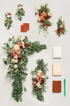 Ceremony Decor Package in Sunset Terracotta | Clearance