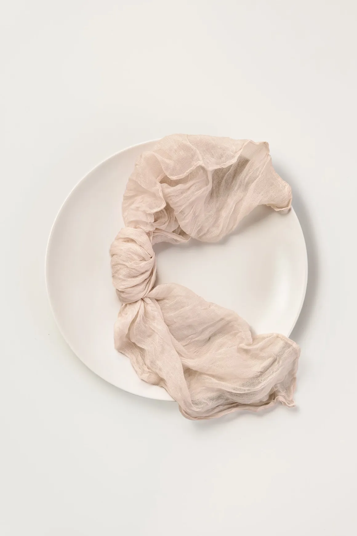 Cheesecloth Napkins & Table Runner Set for Reception