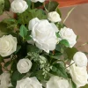 Deluxe Combo Set Flower Sign Decor in White & Sage