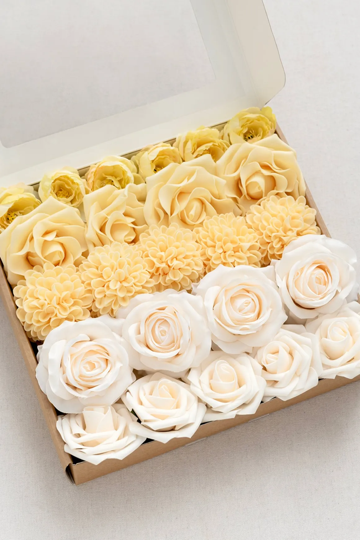 Designer Flower Boxes - Lemonade Yellow (Basic Combo)