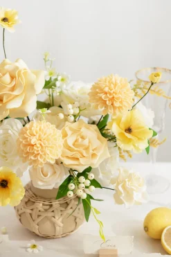 DIY Designer Flower Boxes in Emerald Green & Tawny Beige
