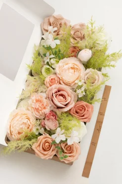 DIY Designer Flower Boxes in Garden Blush