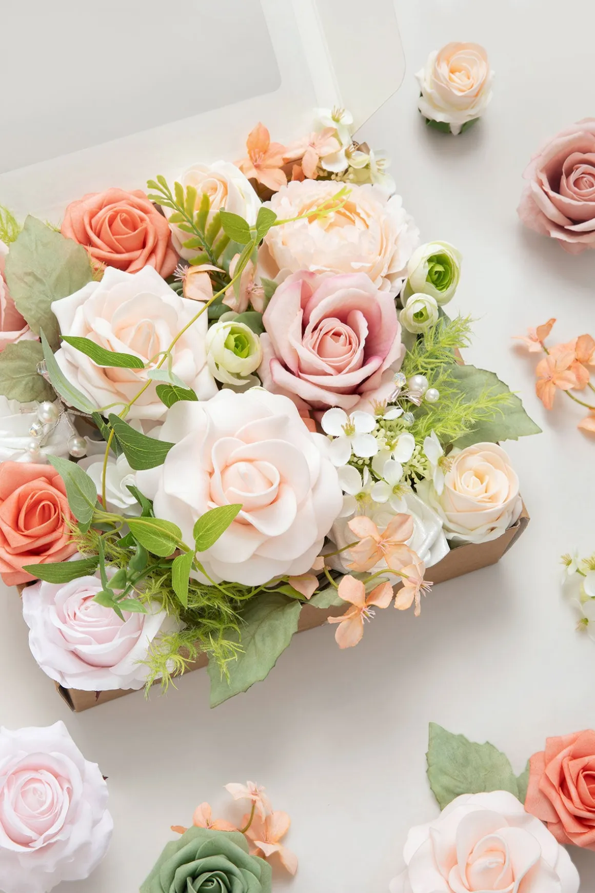 DIY Designer Flower Boxes in Garden Blush
