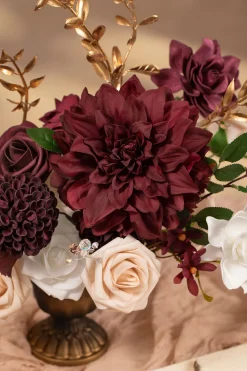 DIY Designer Flower Boxes in Marsala & Blush Grand Box