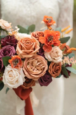DIY Designer Flower Boxes in Sunset Terracotta