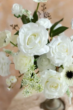 DIY Designer Flower Boxes in White & Sage