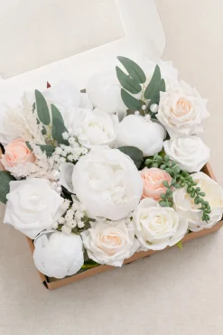 DIY Designer Flower Boxes in White & Sage