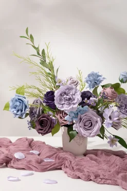 DIY Designer Flower Box in Ethereal Purple Dream
