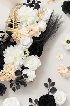 DIY Designer Flower Box in Gilded White Christmas Wedding | Clearance