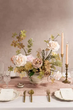 DIY Designer Flower Box in Soft Blush Country