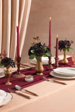 DIY Flower Box in Black Baccara Roses(25pcs)