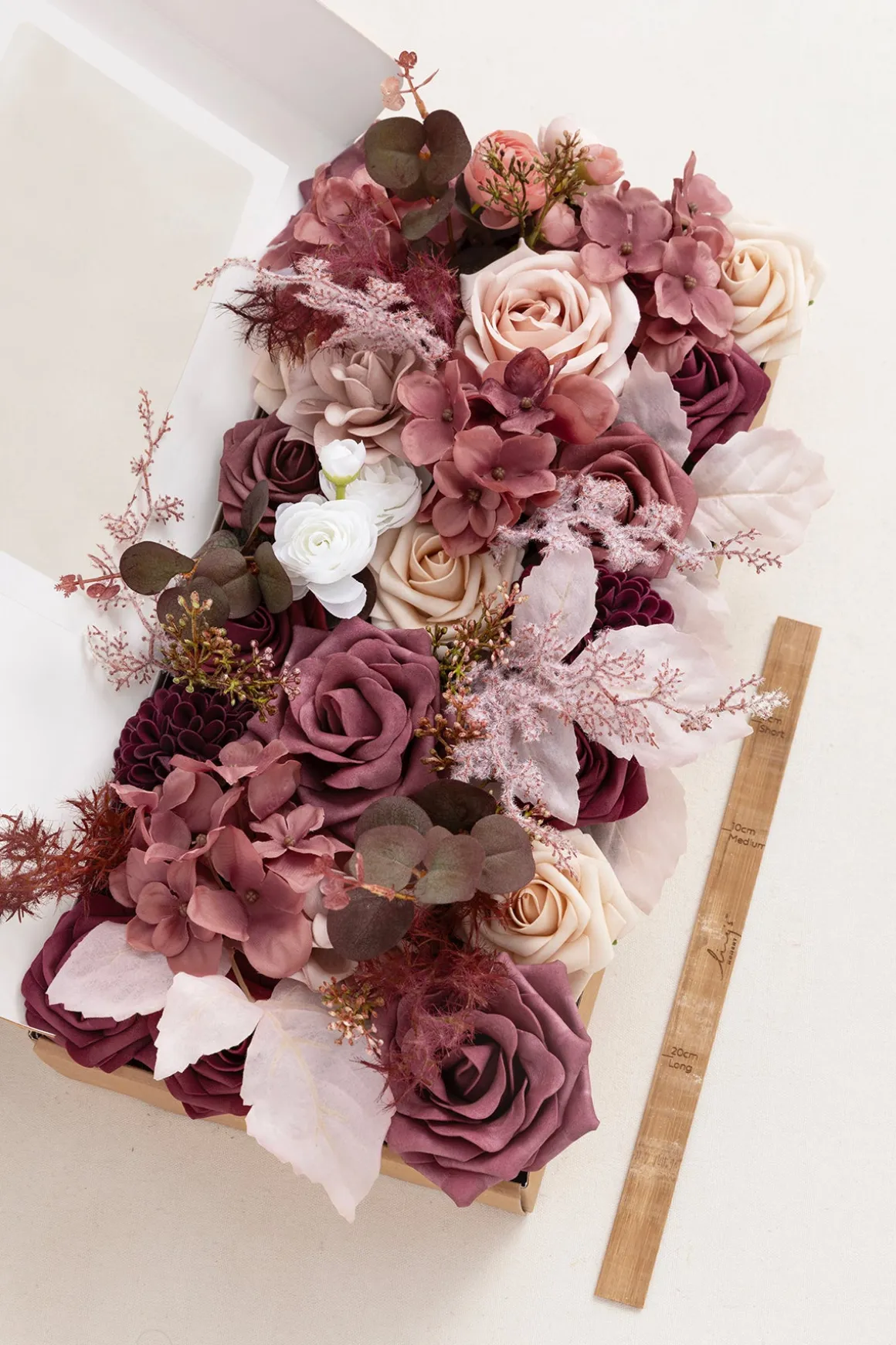 DIY Garland Boxes in Diana Magenta