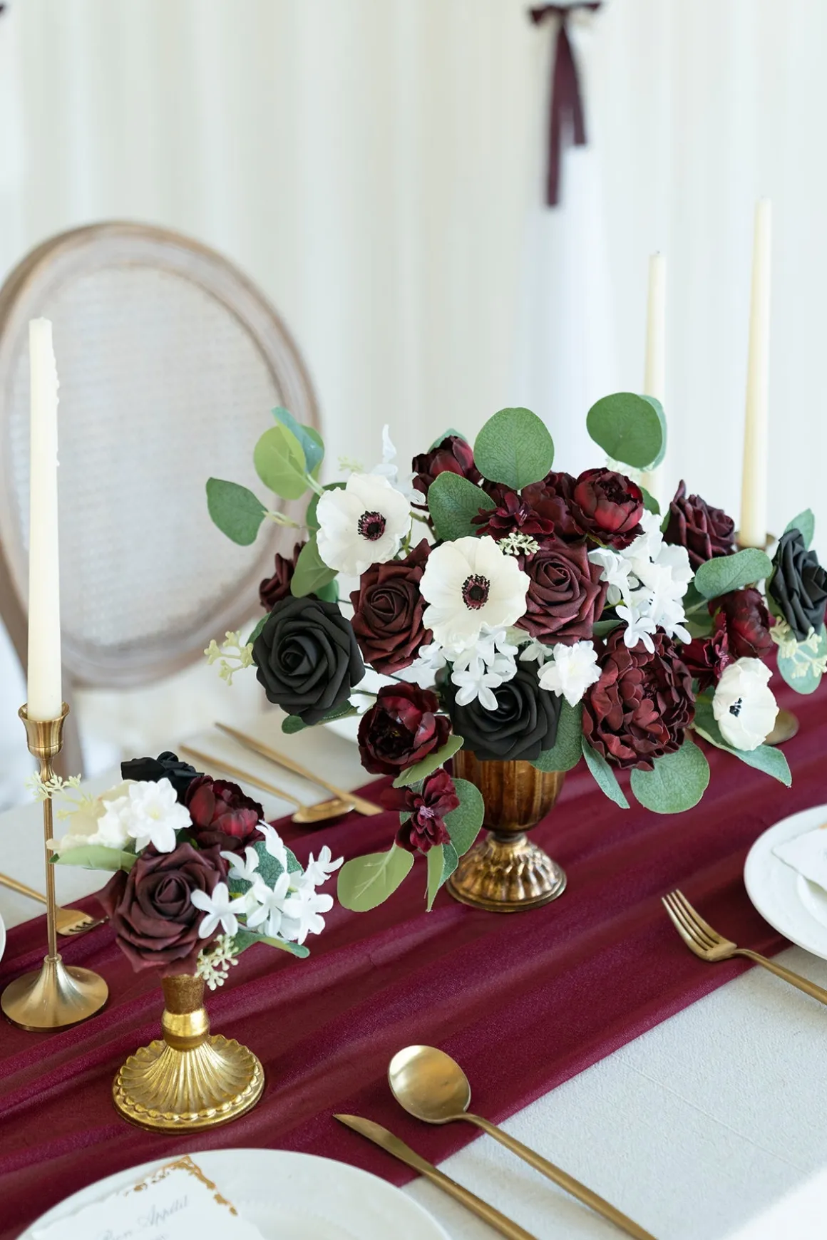 DIY Supporting Flower Boxes in Moody Black Baccara | Clearance