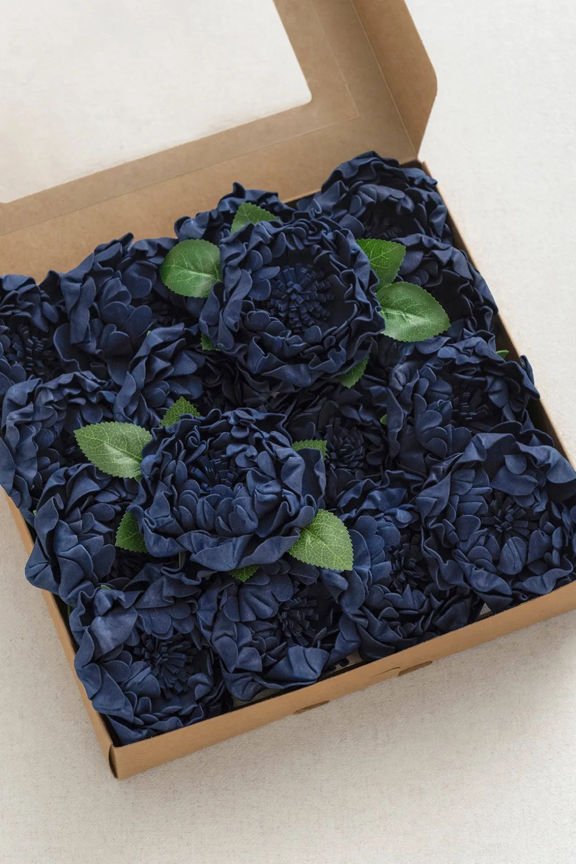 DIY Supporting Flower Boxes in Burgundy & Navy