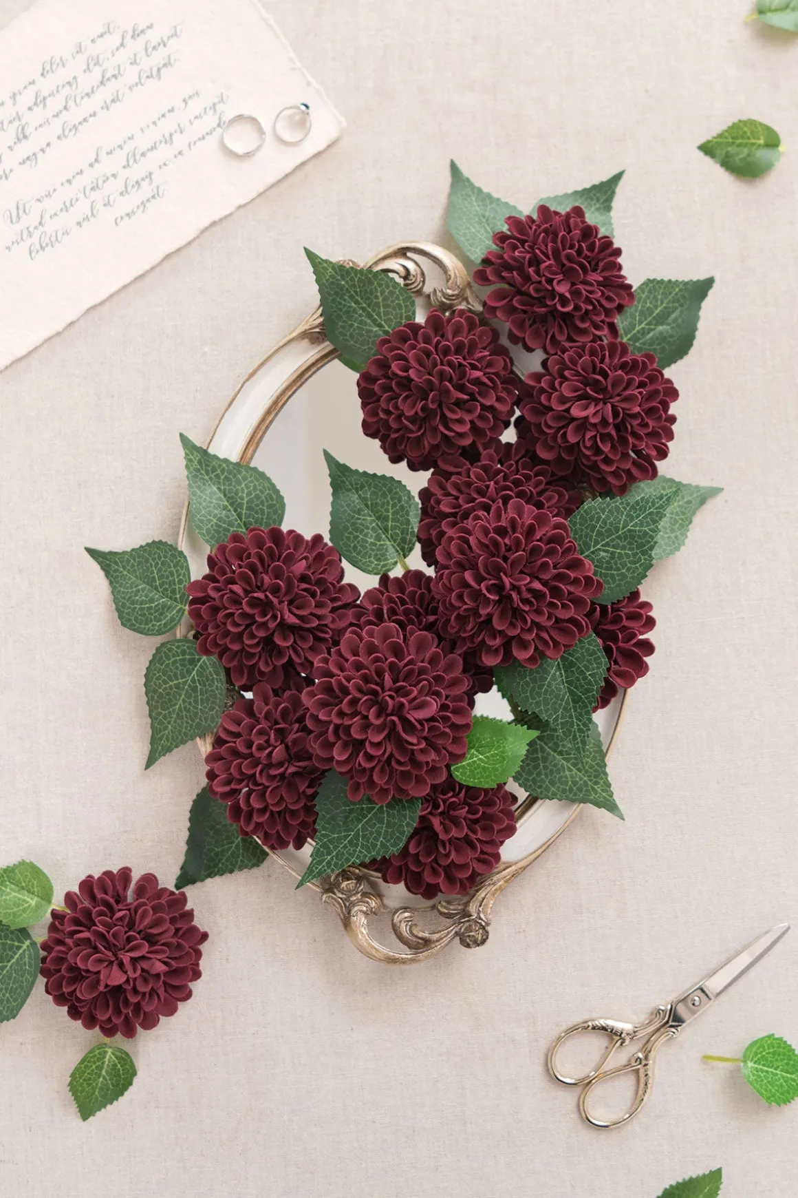 DIY Supporting Flower Boxes in Burgundy & Navy