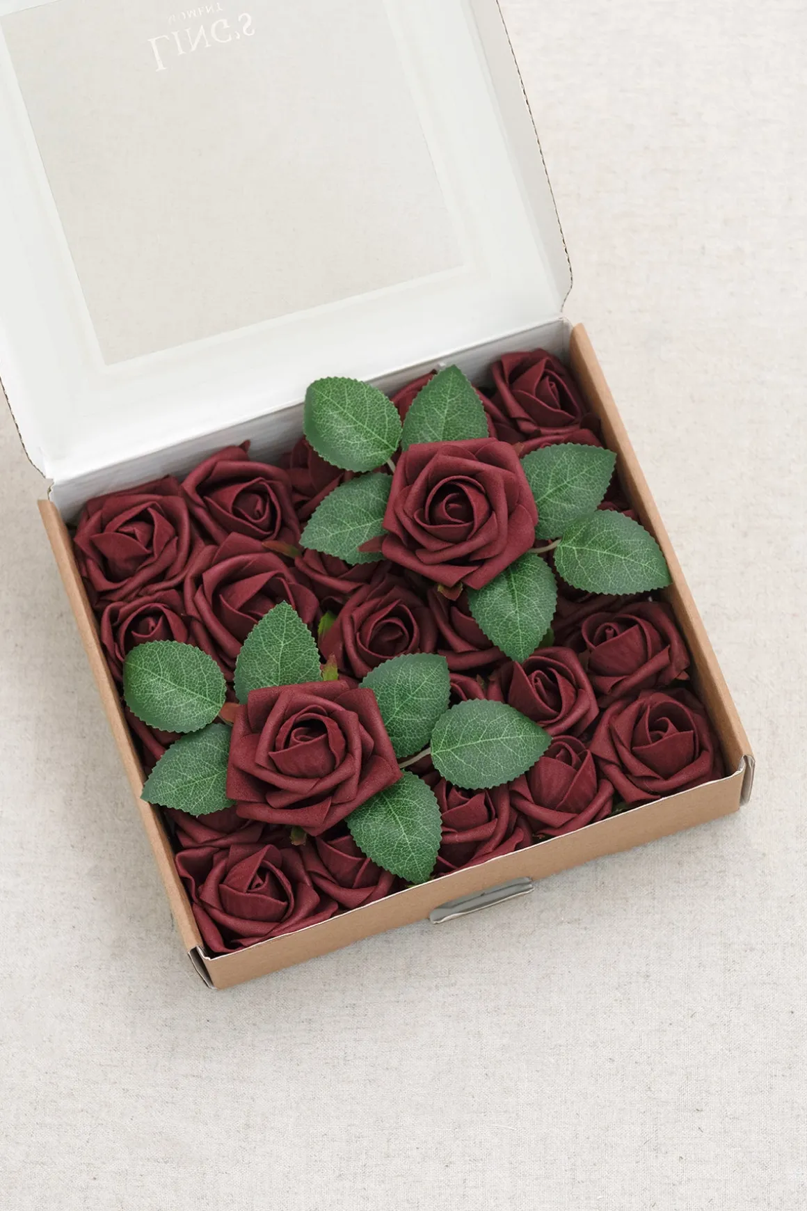 DIY Supporting Flower Boxes in Burgundy & Navy