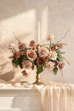 DIY Supporting Flower Boxes in Sand Beige & Nude