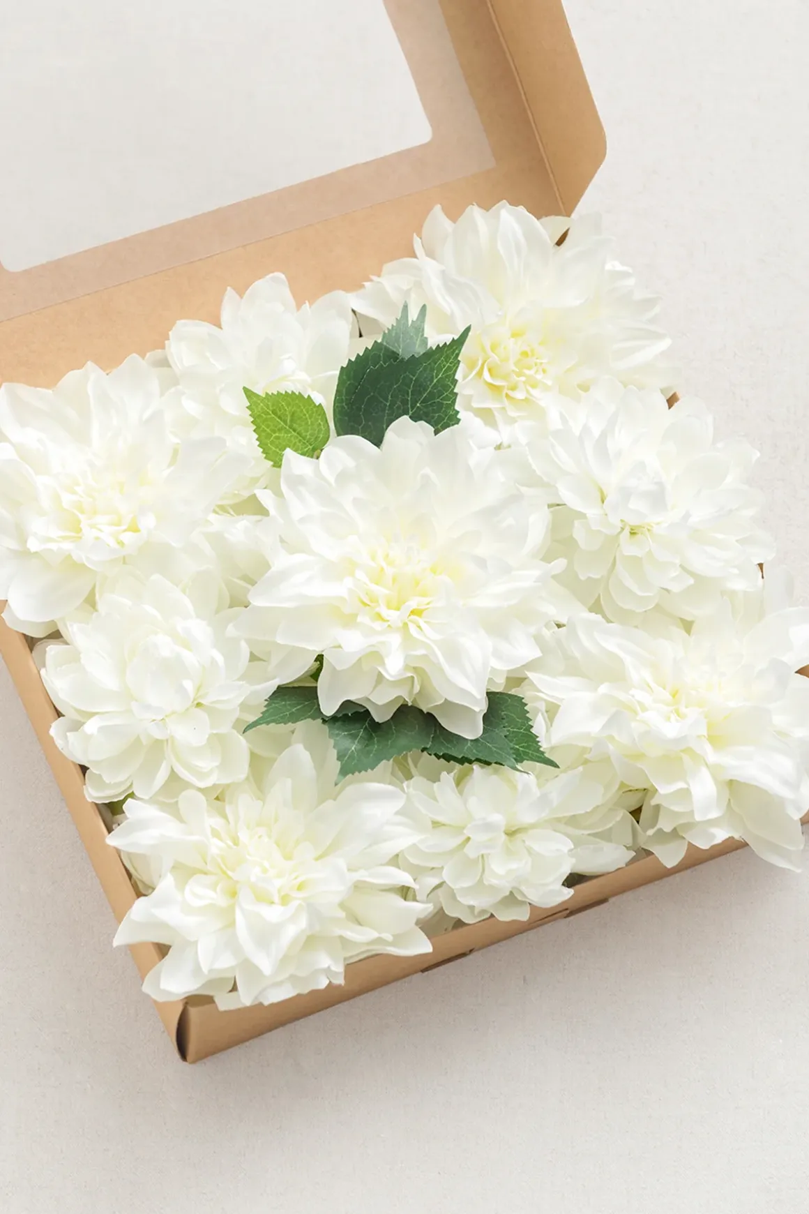 DIY Supporting Flower Boxes in Dusty Rose & Cream