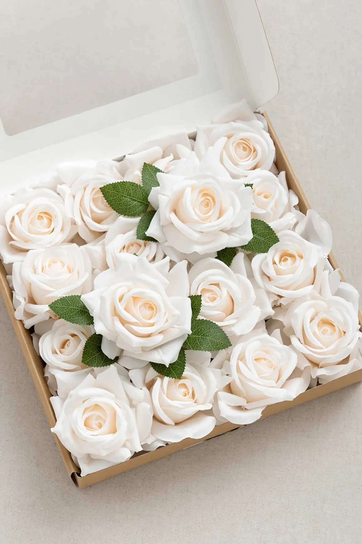 DIY Supporting Flower Boxes in Dusty Rose & Cream