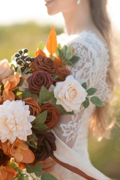 DIY Supporting Flower Boxes in Sunset Terracotta