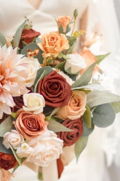 DIY Supporting Flower Boxes in Sunset Terracotta
