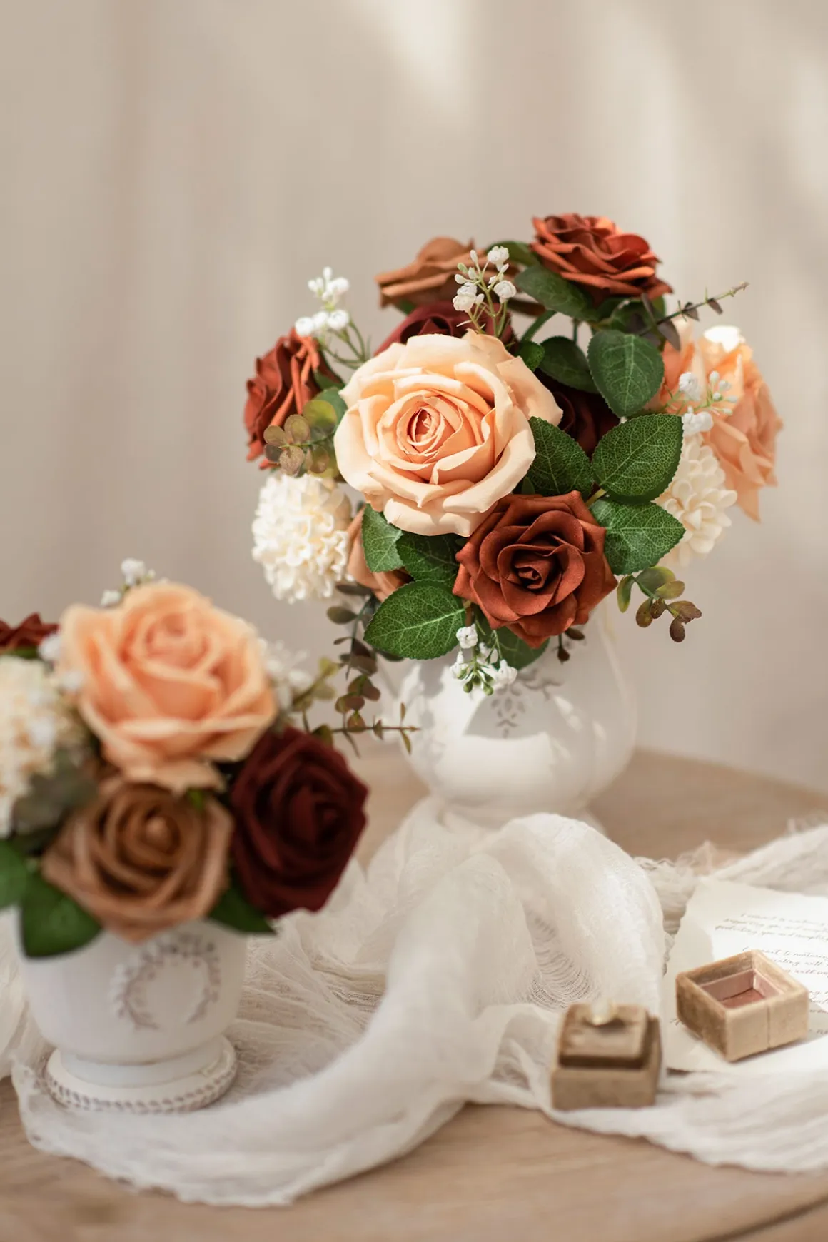 DIY Supporting Flower Boxes in Sunset Terracotta