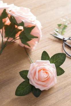 DIY Supporting Flower Boxes in Romantic Marsala