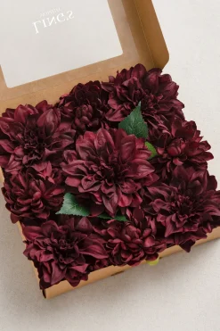 DIY Supporting Flower Boxes in Romantic Marsala